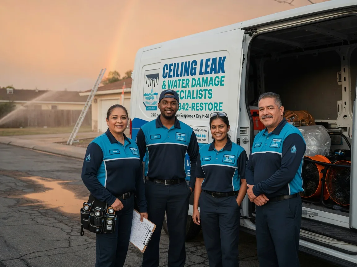 Ceiling Leak Cleanup company in Green Lane, PA